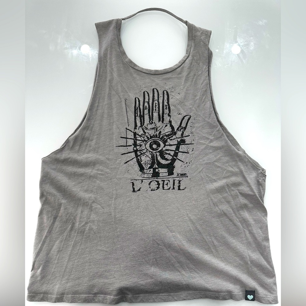 Kendall and Kylie brand. Size:S Color:grey